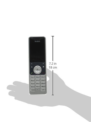 Yealink Yea-W56H Hd Dect Expansion Handset For Cordless Voip Phone And Device