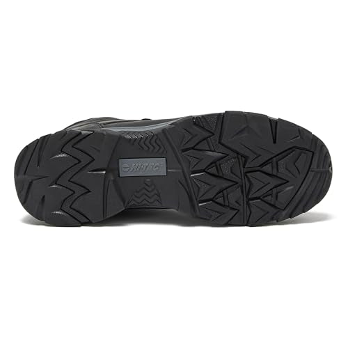 HI-TEC Aspen Mid Waterproof Men's Hiking Boots - Black or Brown, Medium or Wide Lightweight Outdoor Trekking Shoes