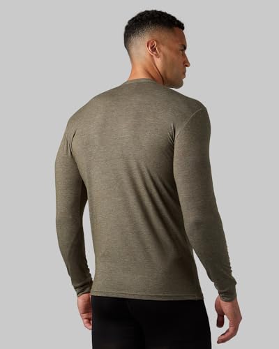 32 Degrees Heat Men’s Lightweight Baselayer Crew Top – Thermal Long Sleeve Shirt for Cold Weather