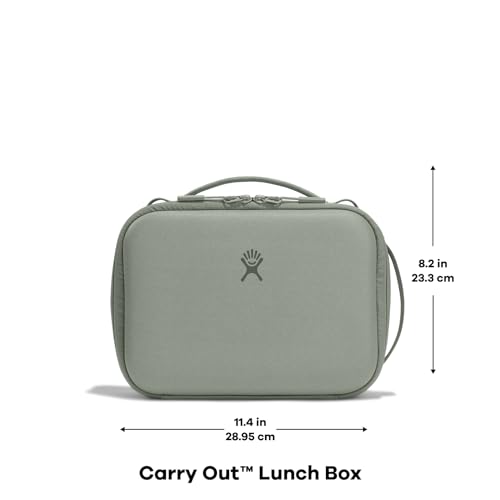 Hydro Flask Carry Out Lunch Box ? Insulated Adult Lunch Cooler for Men and Women 5 L Surf Blue