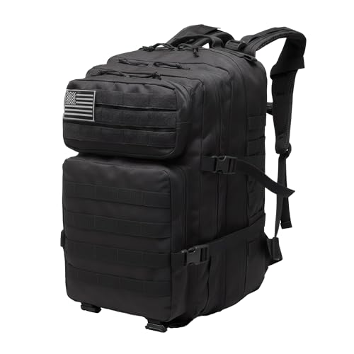 Fortune Edge Military Tactical Backpack for Men and Women Molle 45L Large Army 3 Days Assault Pack Bug Out Bag Water Resis...