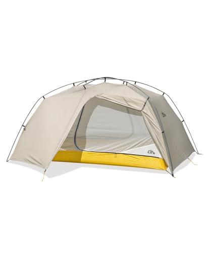 iClimb 1 Ultralight 3 Season Tent and 1 Solo Mini Folding Table, Ultralight Compact for Adults Outdoor Camping Backpacking...