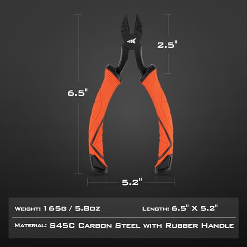 KastKing Paradox Fishing Pliers, Angled Fish Lip Gripper, Saltwater Resistant 420 Stainless Steel Fishing Tools, Fishing P...