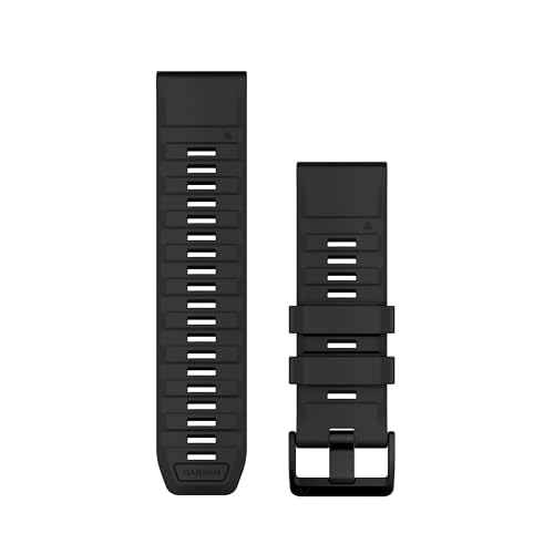 Garmin QuickFit, 26mm Black Silicone Band