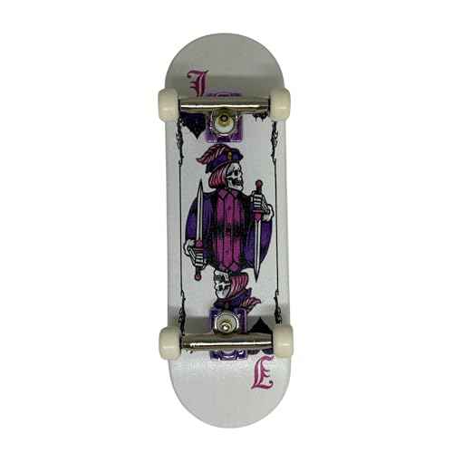 Pro Fingerboard Complete Skateboard Set, 29X96mm with Maples Wood Deck, 4.0 pro Trucks Regular kingpins,Urethane Bearing wheels-op3ra v3 Hearts of Jack