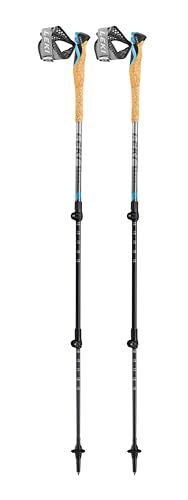 LEKI Cross Trail 3 TA Aluminum Adjustable Lightweight Walking Poles for Trekking & Hiking