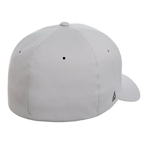 Flexfit Men's Delta Seamless Baseball Cap, Silver, Large-X-Large