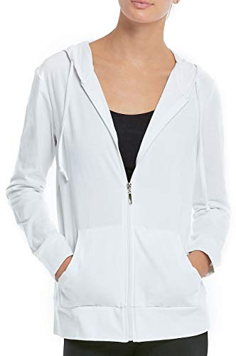 Women's Zip Up Cotton Light Hoodie Jacket