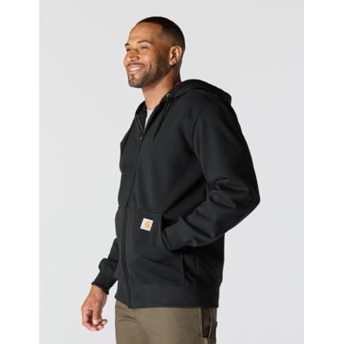 Carhartt Men's Tall Rain Defender Paxton Heavyweight Hooded Zip Front Sweatshirt