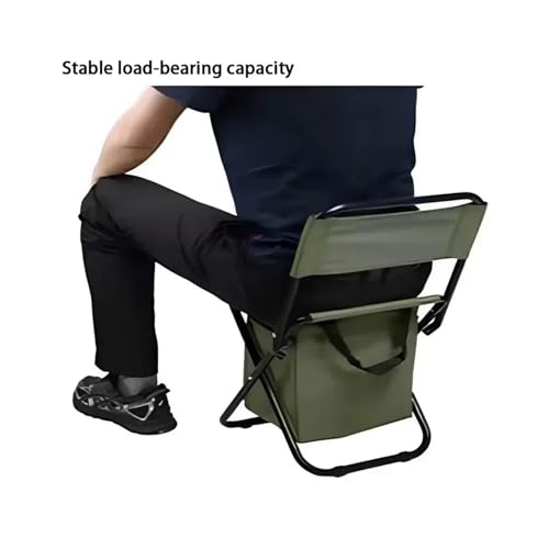 ZHOUKAIDM Folding Chair New Detachable Portable Folding Moon Chair Outdoor Camping Chairs Beach Fishing Chair Ultralight T...