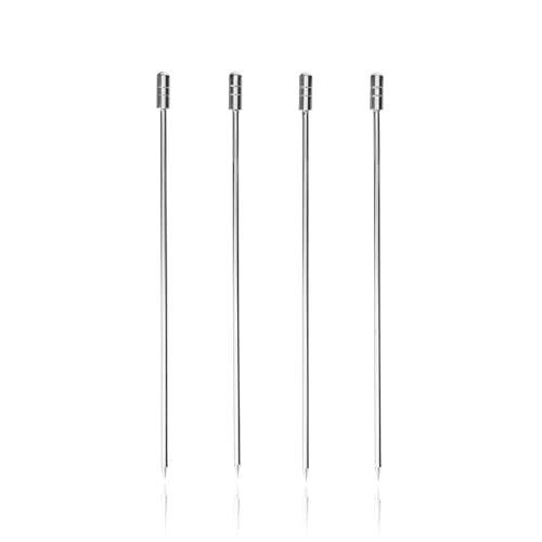 True 20-Piece Cocktail Shaker Bar Set with Wooden Stand Includes Boston Shaker, Mixing Glass, Muddler, Jigger, Strainer, B...