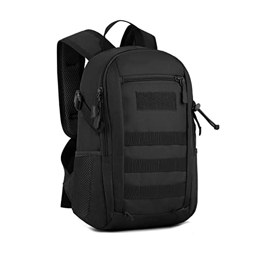 HUNTVP 10L Tactical Backpack Small Backpack Mini Daypack Military MOLLE Rucksack Gear Tactical Assault Pack Bag for Huntin...