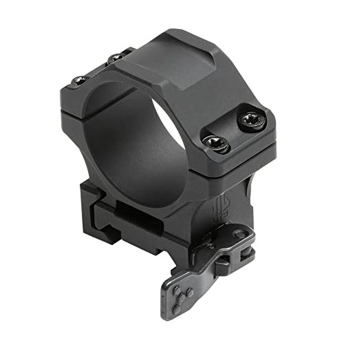 UTG ACCU-SYNC QR 30mm Low Profile Scope Rings, Picatinny, Black