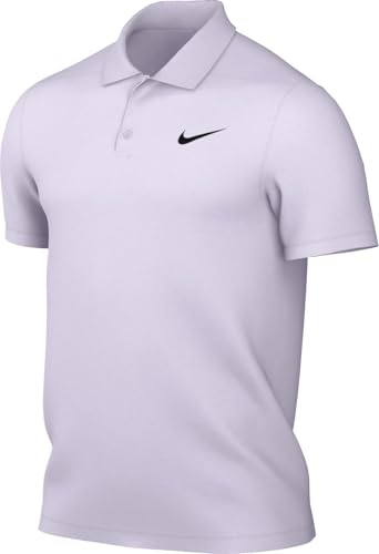 Nike Dri-FIT Victory Men's Golf Polo (Barely Grape/Black) Size X-Large