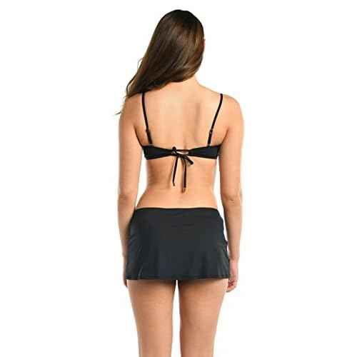 La Blanca Women's Standard Island Goddess Bandeau Bikini Swimsuit Top