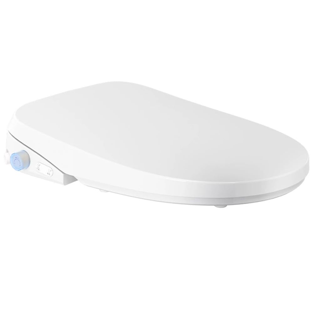 RUIFQ Bidet Toilet Seat Elongated, Electric Heated Seat with Instant Warm Water, Warm Air Dryer