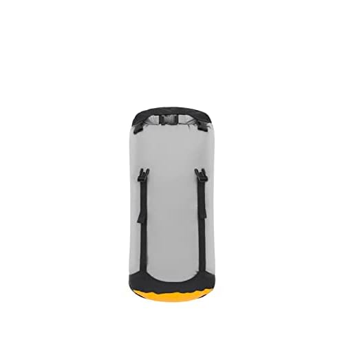 Sea to Summit eVac Compression Dry Bag, Waterproof Compression Sack, 13 Liter, High Rise Grey