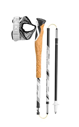 LEKI Cross Trail FX.One Superlite Carbon Collapsible Lightweight Trekking Poles for Hiking & Trail Running