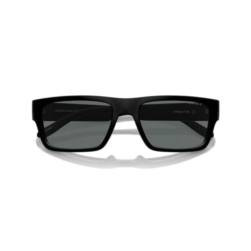 ARNETTE Man Sunglasses Frosted Sage Frame, Dark Green Lenses, 57MM