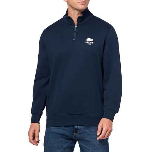 Lacoste Men's High Neck Zipped Sweatshirt