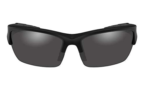 Wiley X WX Valor Tactical Sunglasses, Safety Glasses Shatterproof UV Eye Protection for Combat, Shooting, Fishing, Biking,...