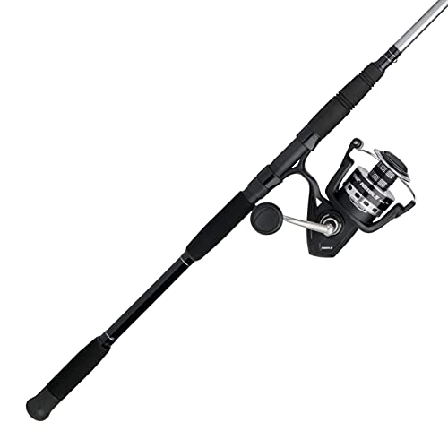 PENN 10’ Pursuit IV 2-Piece Fishing Rod and Reel Surf Spinning Combos & SpiderWire Stealth® Superline, Moss Green, 50lb | ...
