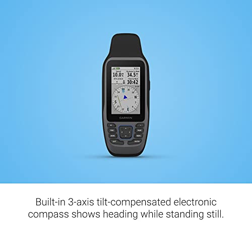 Garmin GPSMAP 79sc, Marine GPS Handheld Preloaded with BlueChart g3 Coastal Charts, Rugged Design and Floats in Water