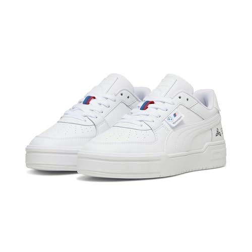 PUMA Men's BMW Motorsport CA Pro Shoes, White-Silver Mist, 11