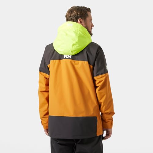Helly-Hansen Men's Pier Jacket 4.0 - Adjustable Hood Raincoat - Sailing Wet Weather Gear - Lightweight Outdoor Jacket