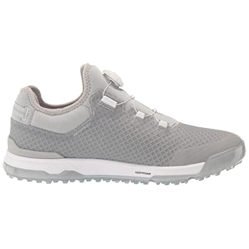 PUMA Men's Proadapt Alphacat Disc Golf Shoe, High Rise Silver-Ibiza Blue, 11.5