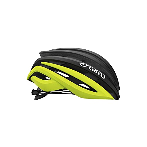 Giro Cinder MIPS Adult Road Cycling Helmet - Black Fade/Highlight Yellow, Medium (55-59 cm)