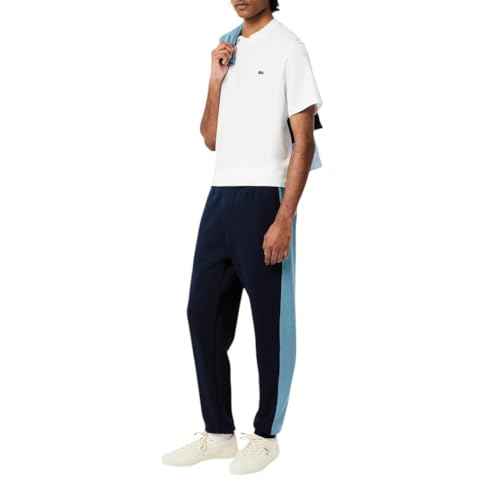 Lacoste Men's Tapered Fit Colorblock Trackpants