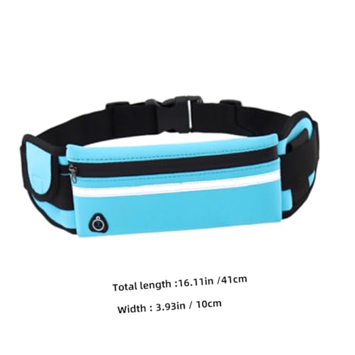Abaodam 2pcs Hydration Ready Fanny Pack Running Waist Pack Zipper Workout Gear for Women Phone Storage Belt Bag