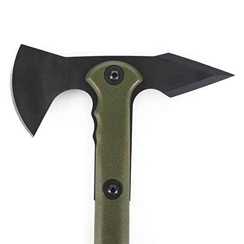 Cold Steel Drop Forged Tomahawk Survival Hatchet - Great for Camping, Survival, Outdoors and Chopping Wood, Trench Hawk - OD Green