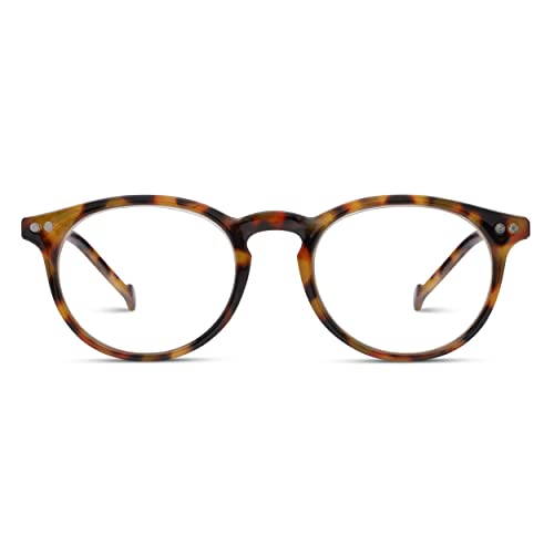 Peepers by PeeperSpecs Unisex Brain Trust Round Reading Glasses