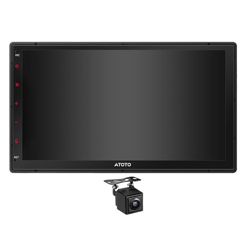 ATOTO A5L Android Double DIN Car Stereo Wireless CarPlay & Wireless Android Auto, 7 Inch Car Radio in-Dash GPS Navigation, Wi-Fi/BT/USB Tethering, 24EQ, Built-in AMP, HD LRV, Backup Camera