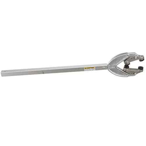 Attwood SP-424-ADJ-RB Heavy Duty Transom Saver, Adjustable from 32 to 44 Inches, Heavy Duty Head, Roller and Trailer Mounts