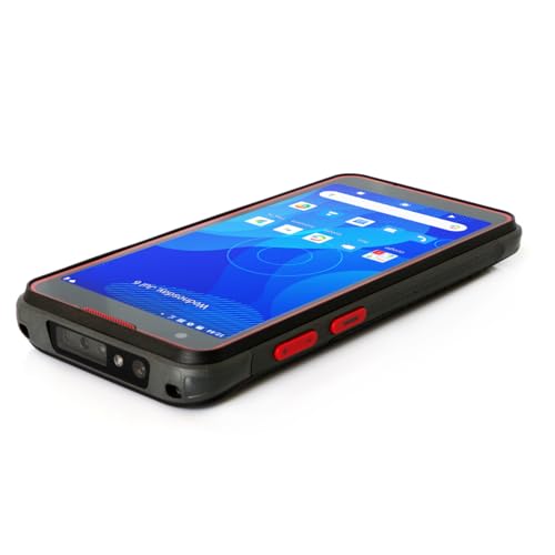 RUGLINE 6" Rugged PDA Android 13 Handheld Terminal 4GB RAM 64GB ROM, CM60 2D Scanner Barcode Reader, 4G WiFi GPS, 8000 mAh...