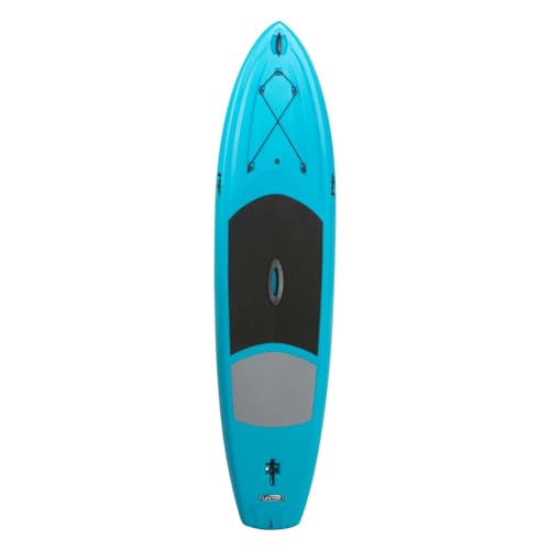 Lifetime Amped Hardshell Paddleboard with Paddle, 11', Glacier Blue