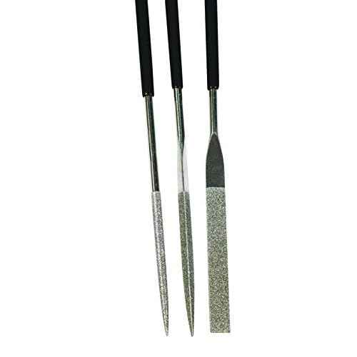 Wheeler Professional Gunsmithing File Set with Roll Up Storage Case for Firearm Maintenance, Black