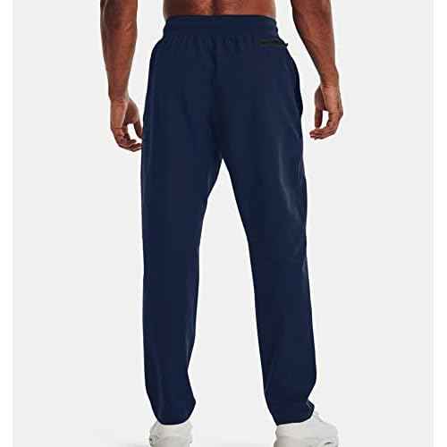 Under Armour Men's UA Elite Straight Leg Pants 1372614 (Large, Academy/Black-408)
