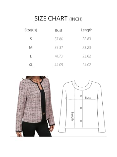 Womens Lightweight Open Long Sleeve Fall Fashion Coats Casual Suit Jackets
