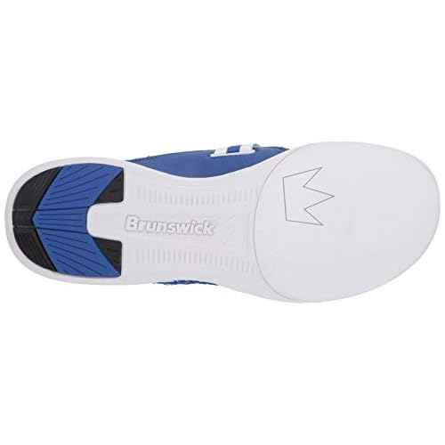 Brunswick Mens Slingshot Bowling Shoes- Royal/White 14