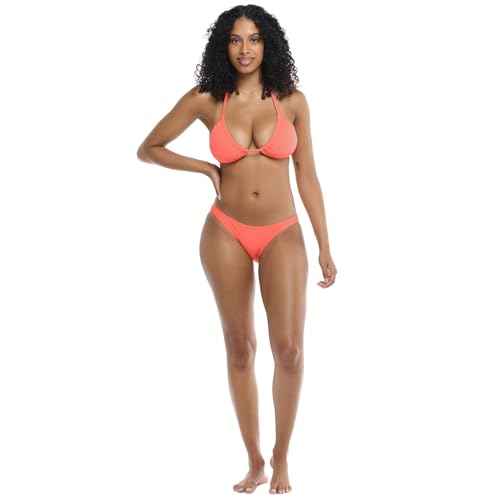 Body Glove Women's Smoothies DITA Solid Slider Triangle Bikini Top