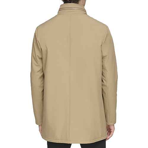 Kenneth Cole Men's Coat, Hidden RAIN TAN