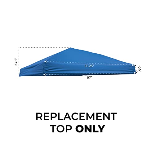 IMPACT CANOPY Pop up Canopy Replacement TOP ONLY, Royal Blue