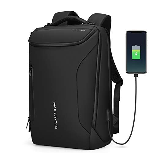 MARK RYDEN Business Backpack for Men, Waterproof High Tech Backpack with Sport Car Shape Design and USB Charging Port, Tra...