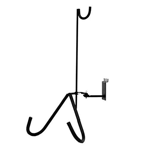 VICTORY DISPLAY & STORE FIXTURE MFG Padded Metal Adjustable Baritone Sax Holder, Attaches to Slatwall or Pegboard (Quantit...