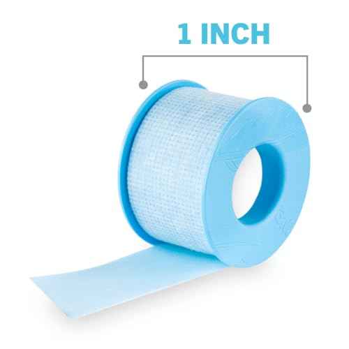 Nexcare Sensitive Skin Low Trauma Tape, 4 Count ? Gentle Adhesive Medical Tape for Fragile or Delicate Skin, Hypoallergenic & Latex-Free, Ideal for Post-Surgery Care, Pediatric Use, Frequent Changes