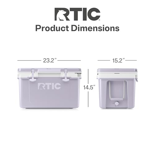 RTIC Ultra-Light 32 Quart Hard Cooler Insulated Portable Ice Chest Box for Drink, Beverage, Beach, Camping, Picnic, Fishin...